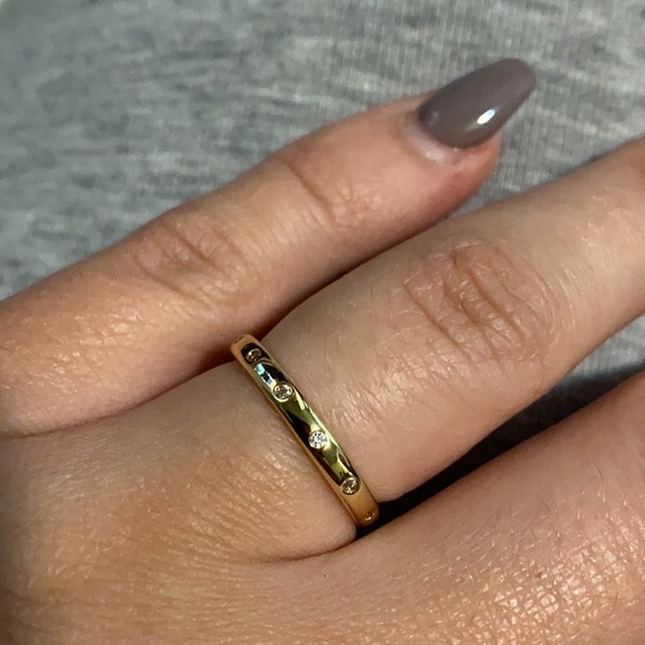 New 18k gold plated band Ring - Picture 6 of 6